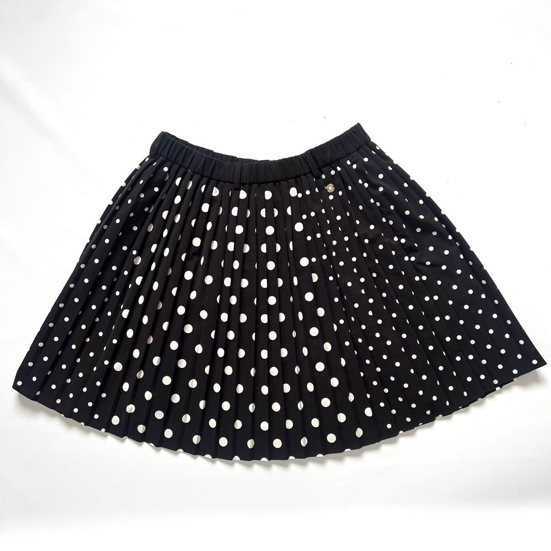 ランバンスポール　セットアップ　レディース　ゴルフ　フリル　シャツ　スカート　M