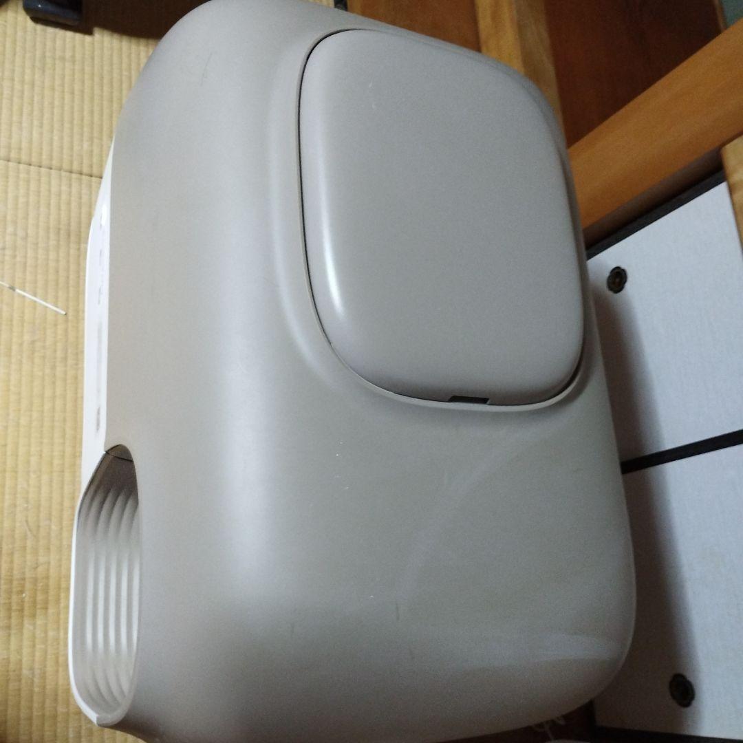 Pety 自動猫トイレ ホワイトブラウン