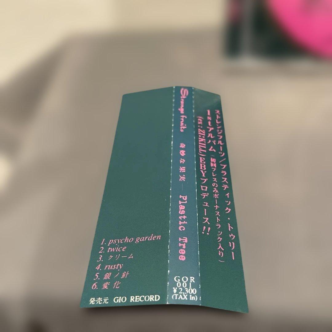 週末限定価格 Plastic Tree Strange fruits 初回 CD