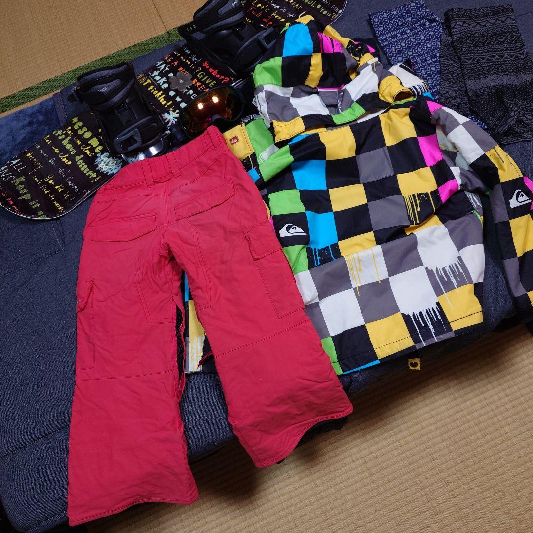 Quiksilver スノーボード一式　ウェアセット 130cm
