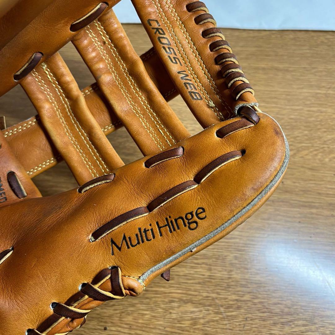 ミズノ ワールドウィン 一般硬式 グローブ グラブ 左投げ 外野用 極美品