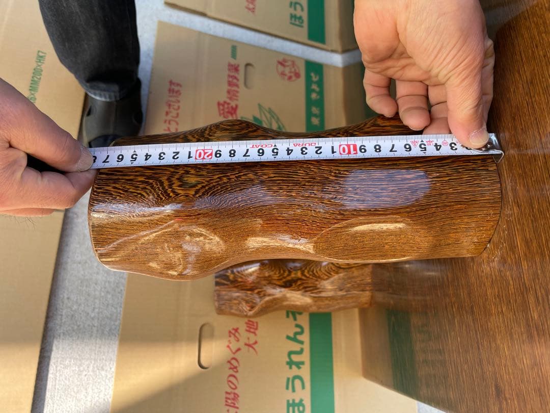 タガヤサン／鉄刀木 座卓 約150×75×30cm ローテーブル 机