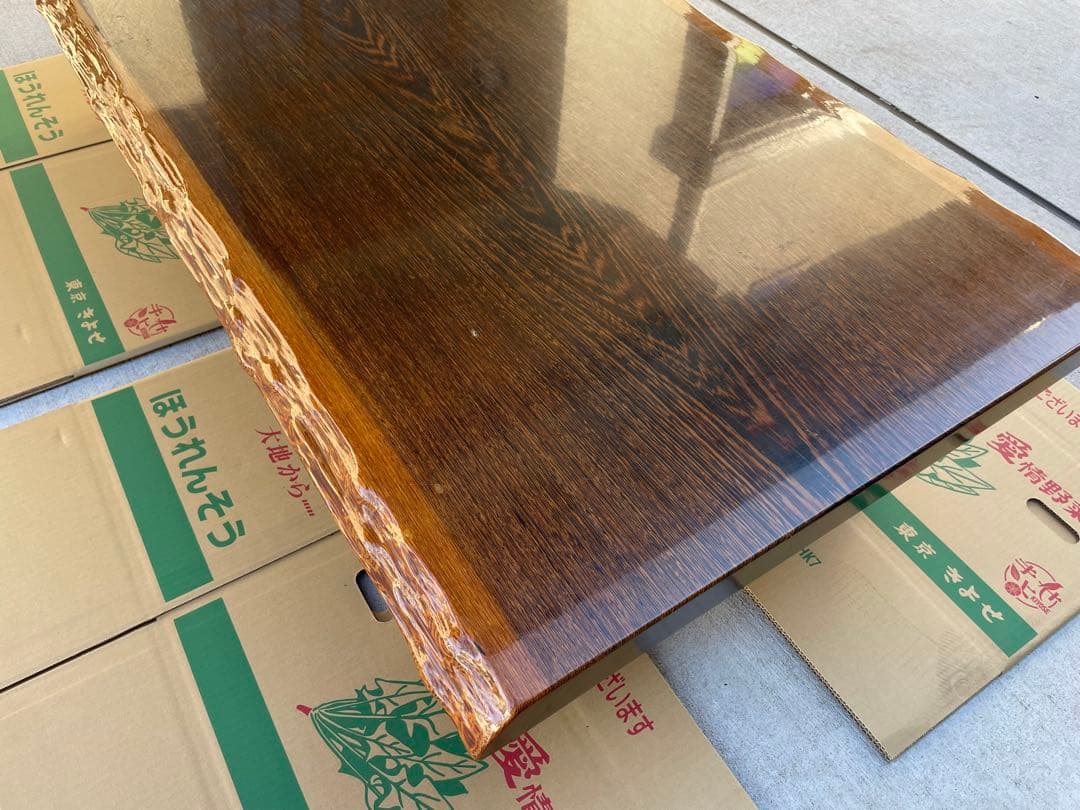 タガヤサン／鉄刀木 座卓 約150×75×30cm ローテーブル 机