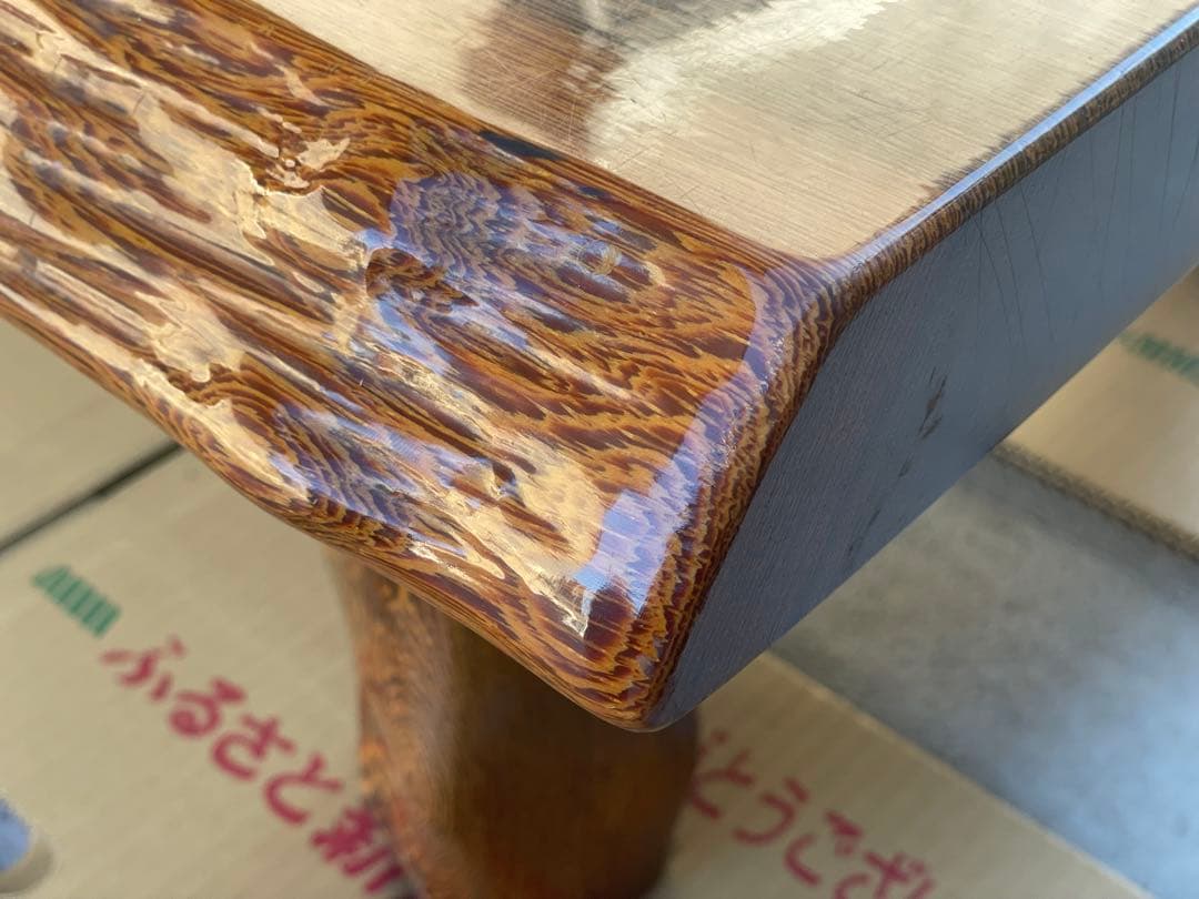 タガヤサン／鉄刀木 座卓 約150×75×30cm ローテーブル 机