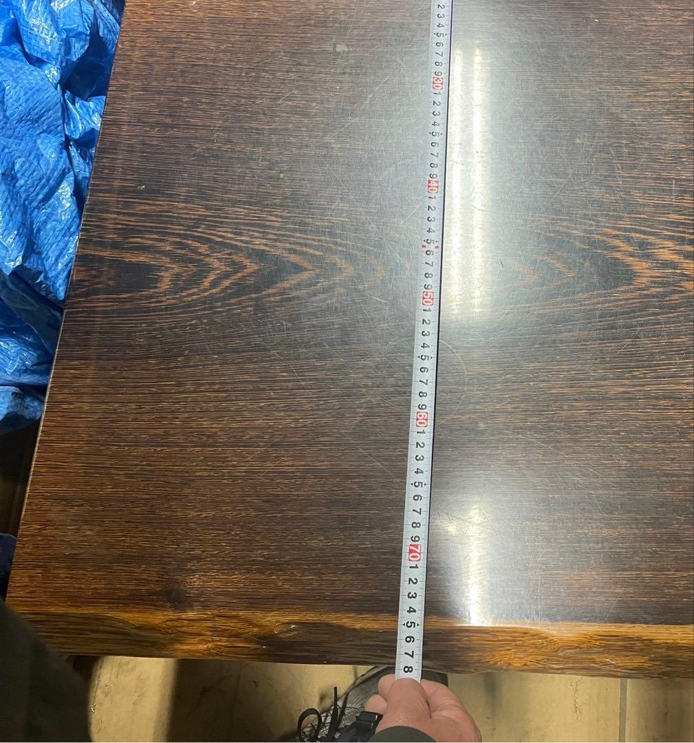 タガヤサン／鉄刀木 座卓 約150×75×30cm ローテーブル 机