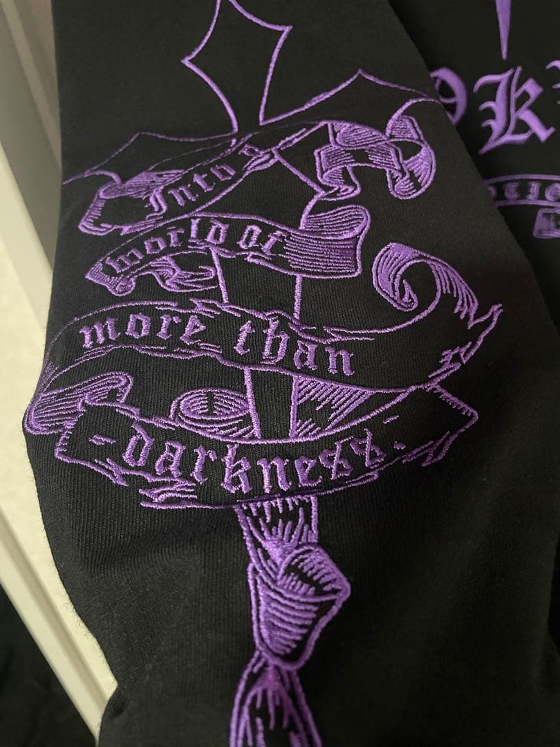 『REFLEM/レフレム』クロス刺繍 Tee/ロングスリーブカットソー