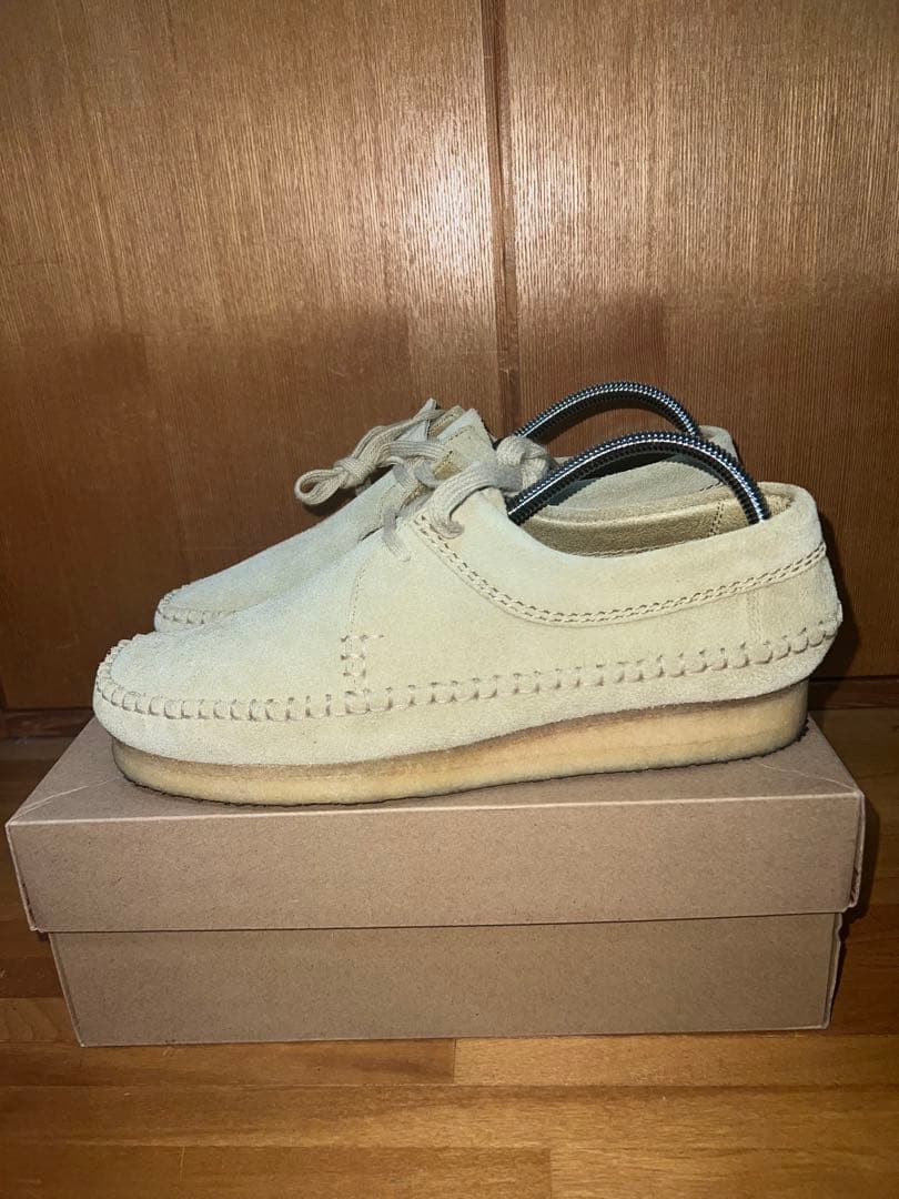 最安値！　ワラビー　Clarks Original Beige Derby