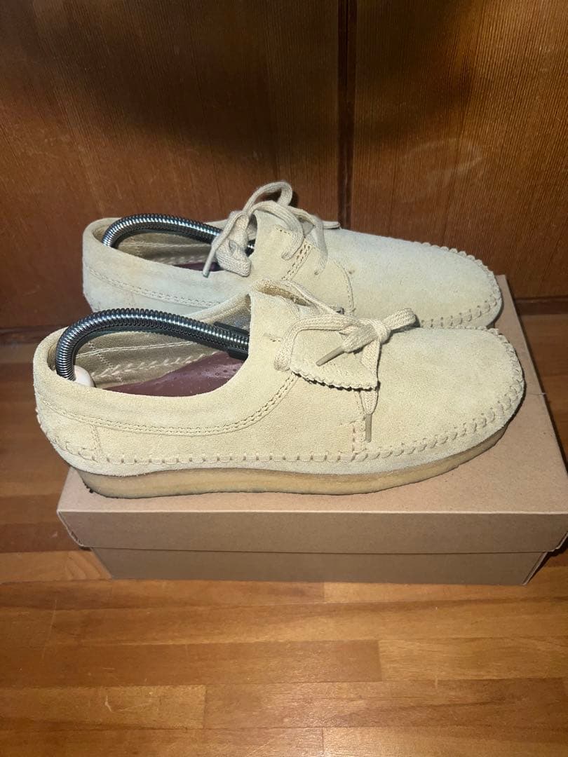 最安値！　ワラビー　Clarks Original Beige Derby