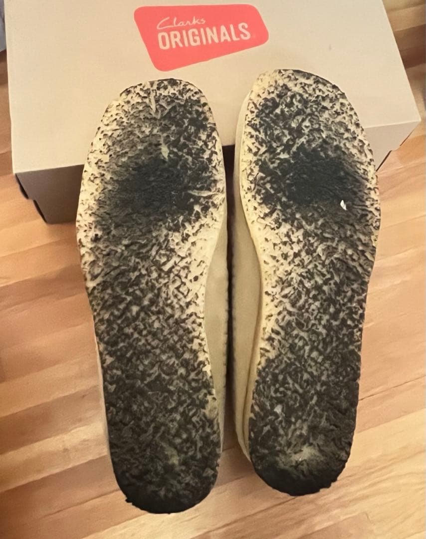 最安値！　ワラビー　Clarks Original Beige Derby