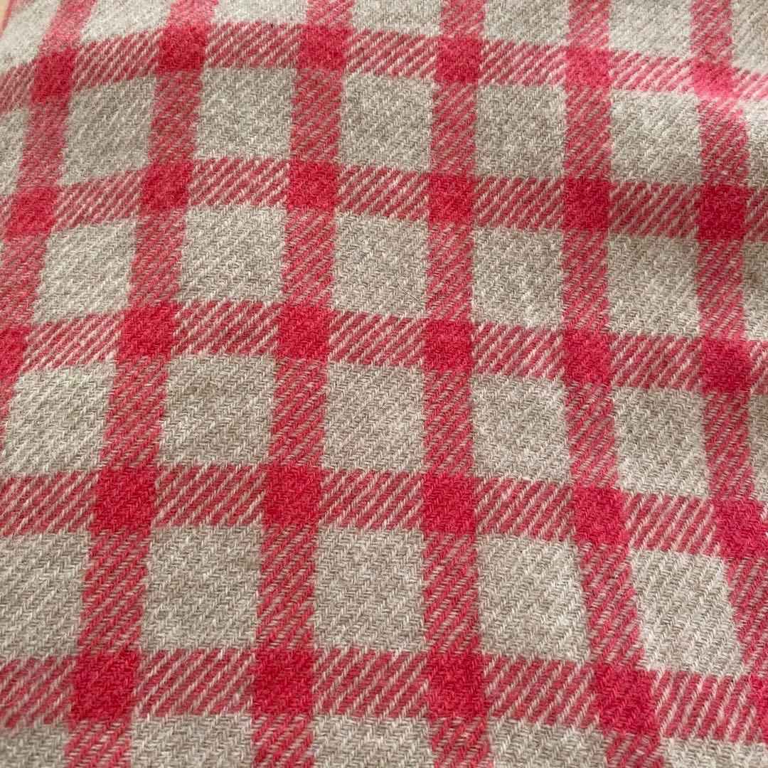 R&D.M.Co- オールドマンズテーラー チェック ストール マフラー