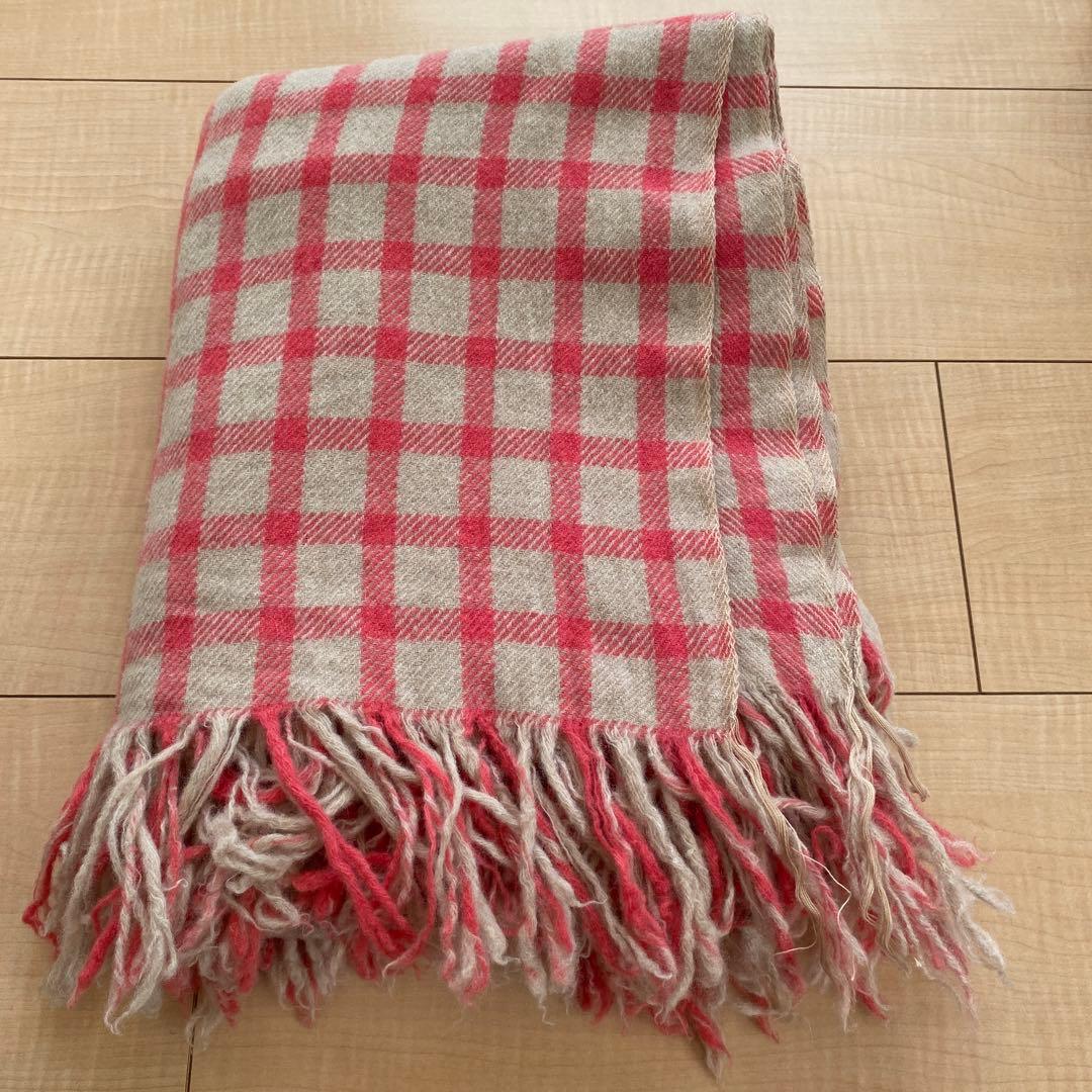 R&D.M.Co- オールドマンズテーラー チェック ストール マフラー