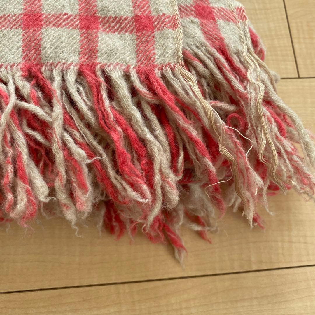 R&D.M.Co- オールドマンズテーラー チェック ストール マフラー