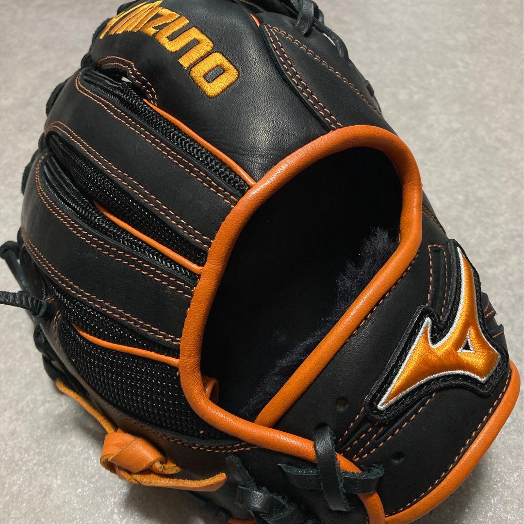 ミズノ 一般 大人用 軟式 内野 野球 グローブ グラブ ほぼ未使用品 美品