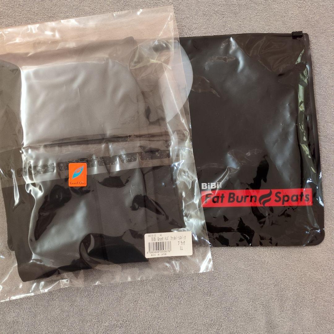 【新品】グラントイーワンズ　メンズファットバーンスパッツLL ブラック