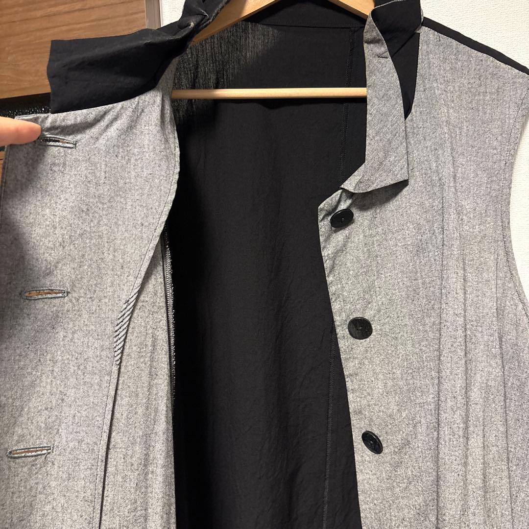 センソユニコ(慈雨)のロングジレ 着丈110㌢です。