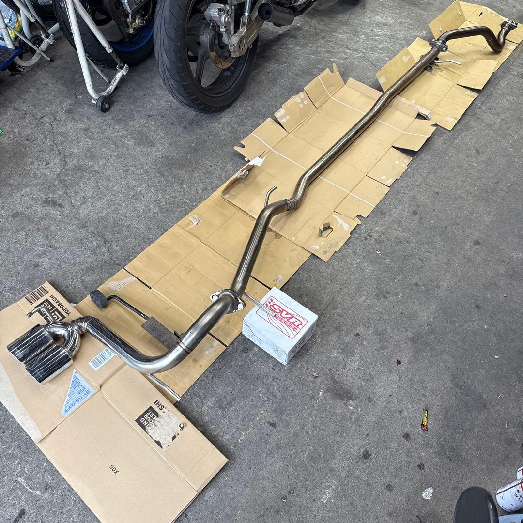 アルトワークス HA36S 4WD Befree 50φ ステンレスマフラー