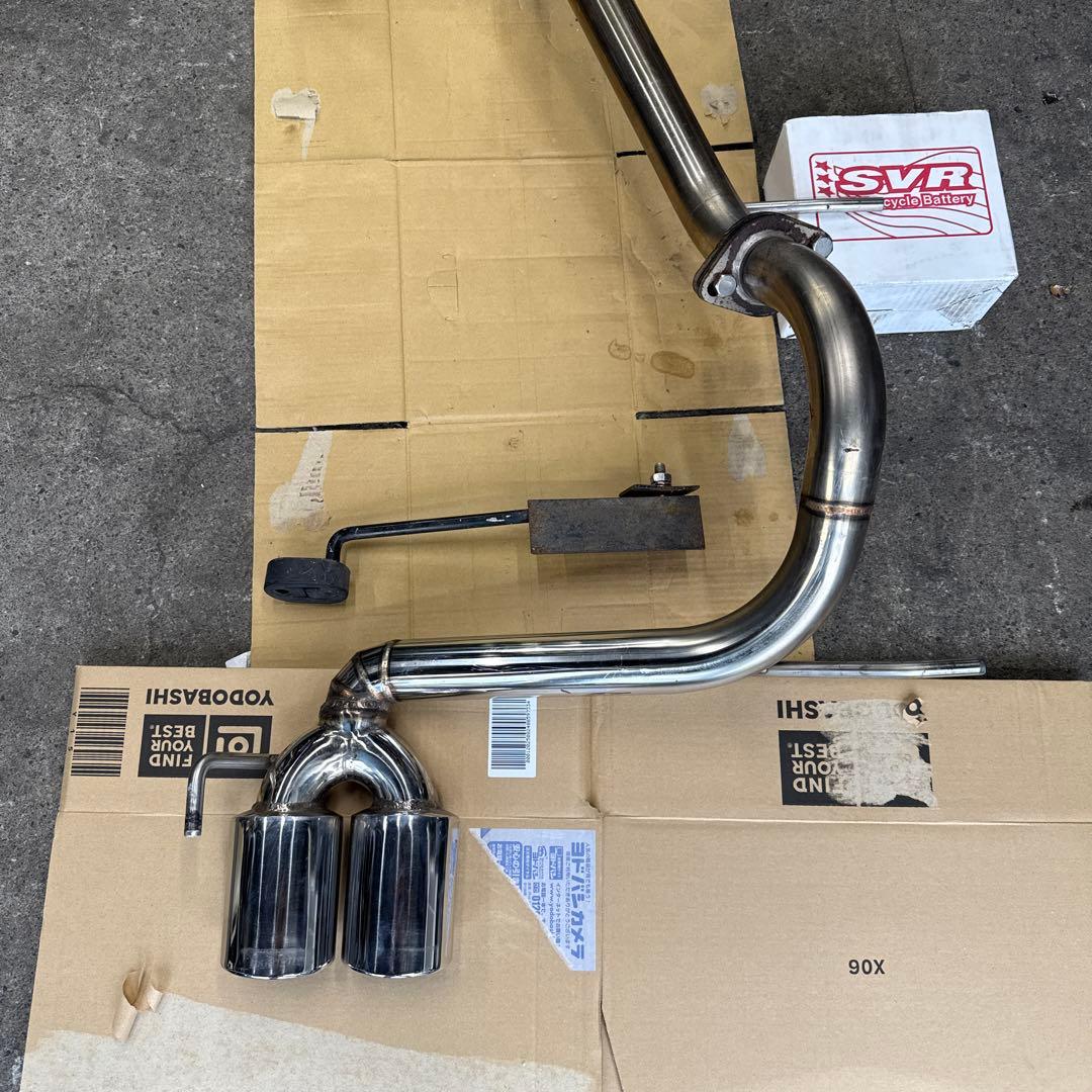 アルトワークス HA36S 4WD Befree 50φ ステンレスマフラー