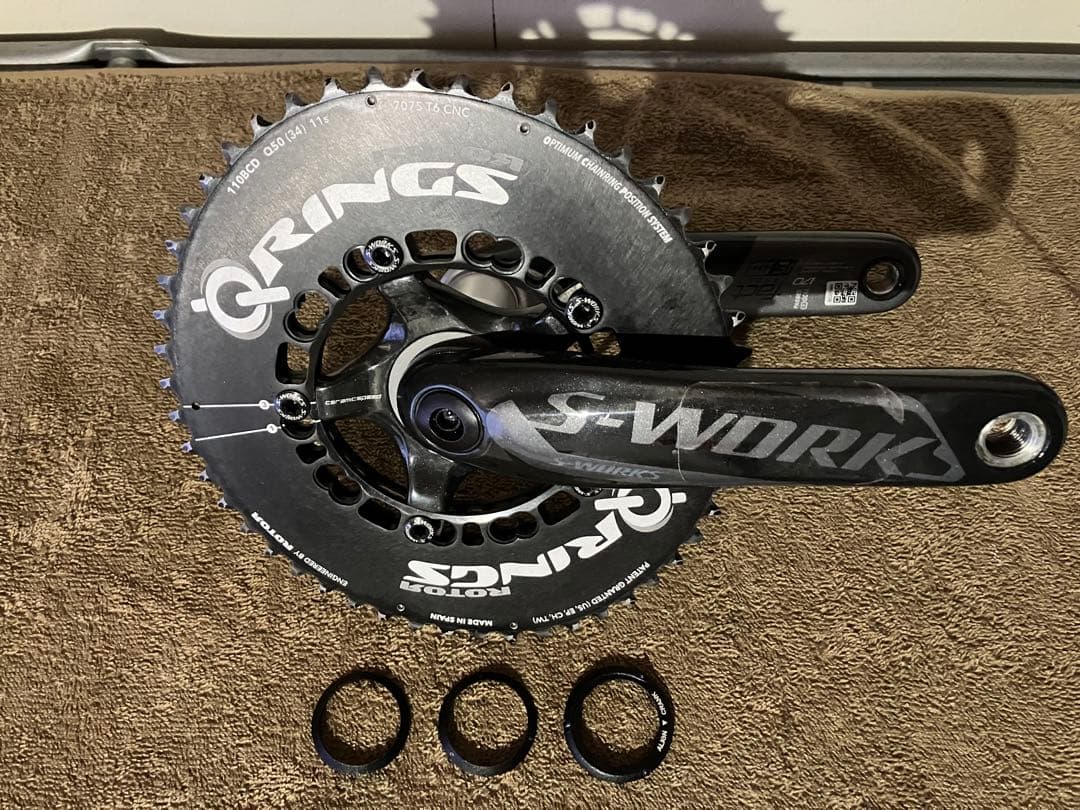 S-Work Q-Rings クランクセット 170mm
