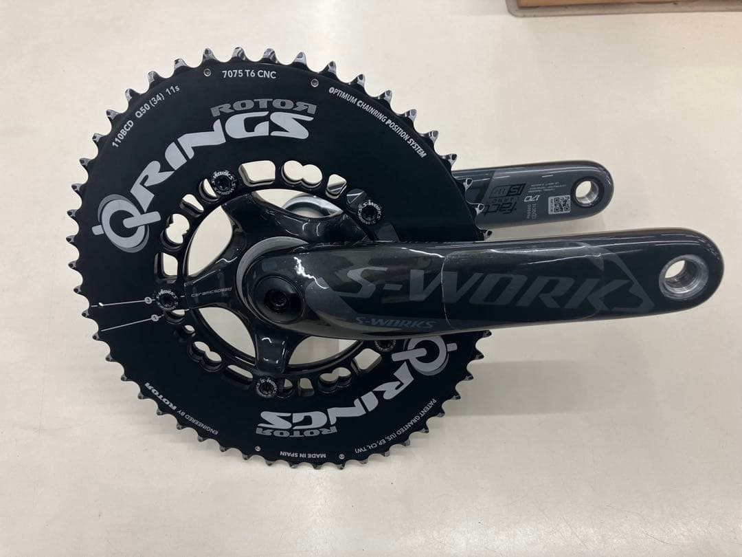 S-Work Q-Rings クランクセット 170mm