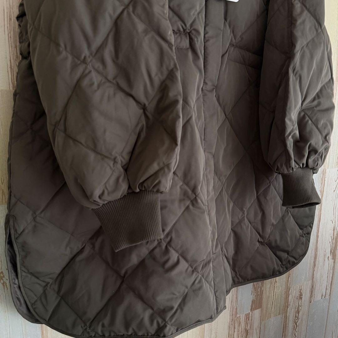 新品タグ付き！ アーバンリサーチ ドロストダウンコート カーキ