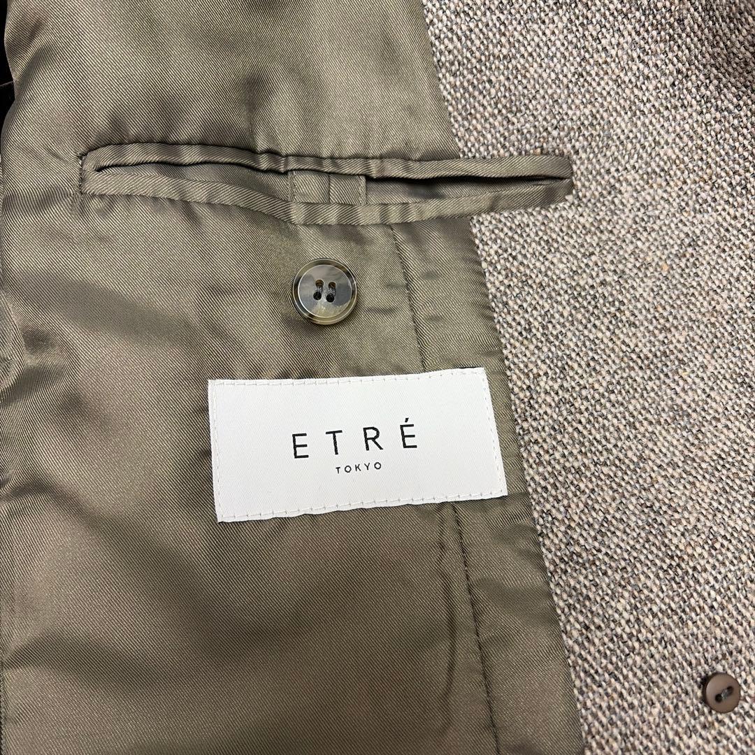 ETRE TOKYO エトレトウキョウ ピークドラペルウールジャケット