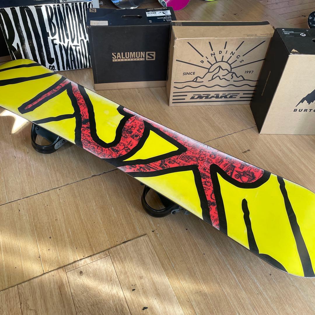 K2　WWW152㎝　サロモン　バインディング付　スノーボードセット