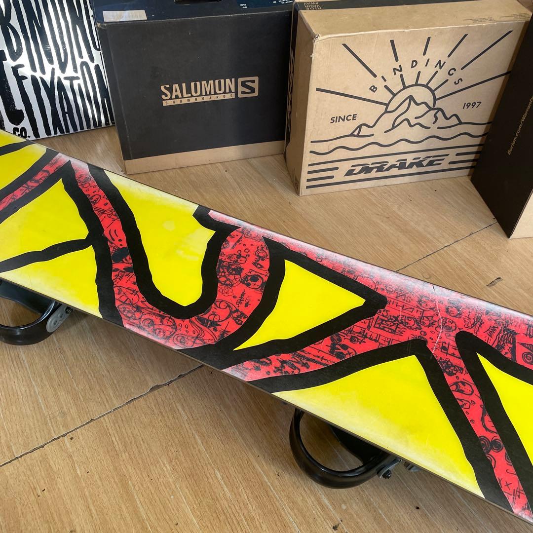 K2　WWW152㎝　サロモン　バインディング付　スノーボードセット