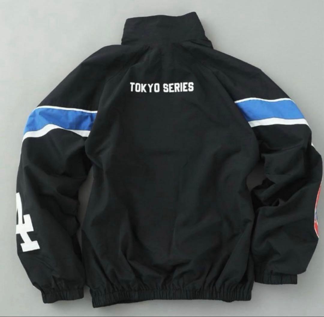 k*m様 東京シリーズ 2025 ドジャース　カブス　配色ナイロンジャケット　ブ