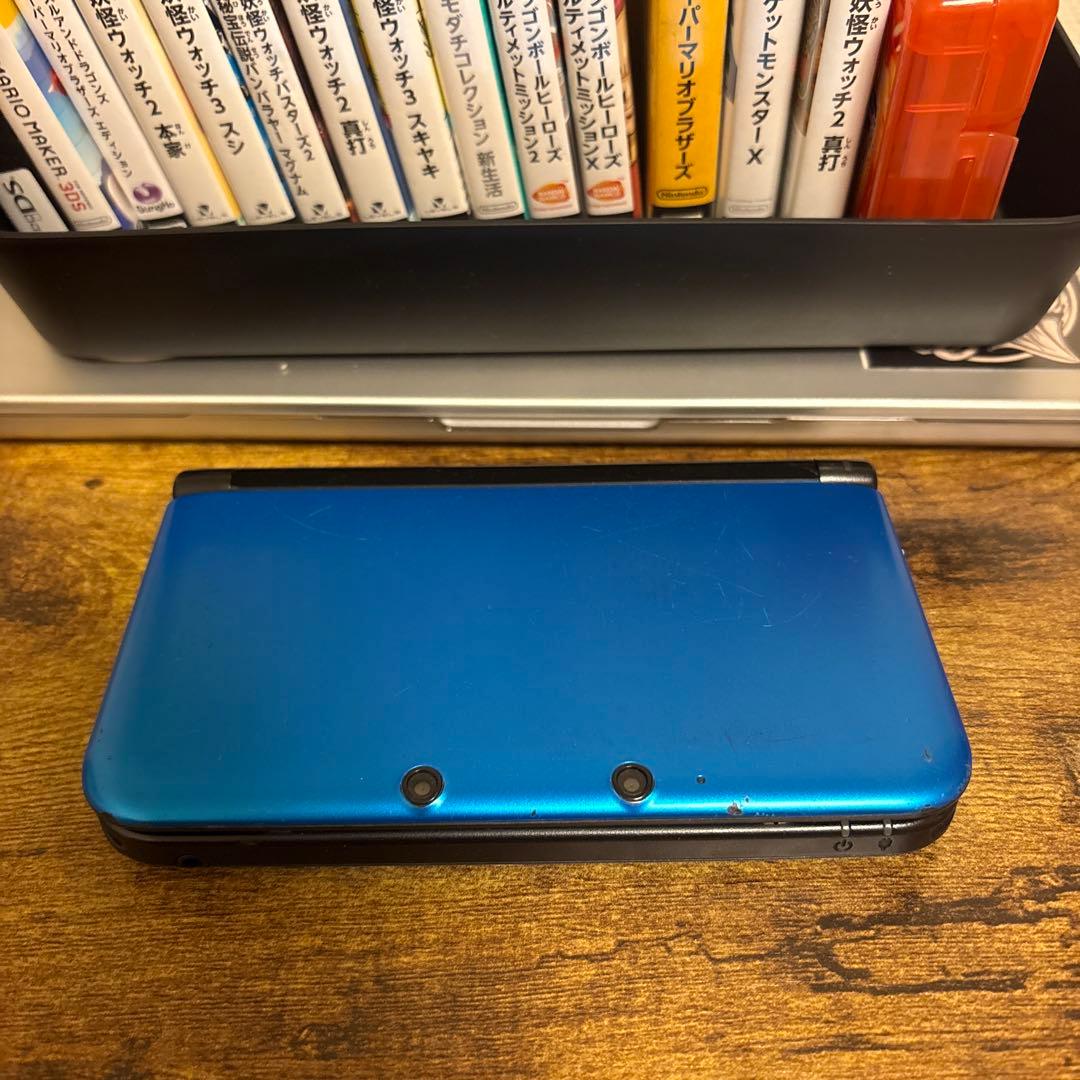 C*引様 Nintendo 3DS LL 青 + ゲームソフト 20本