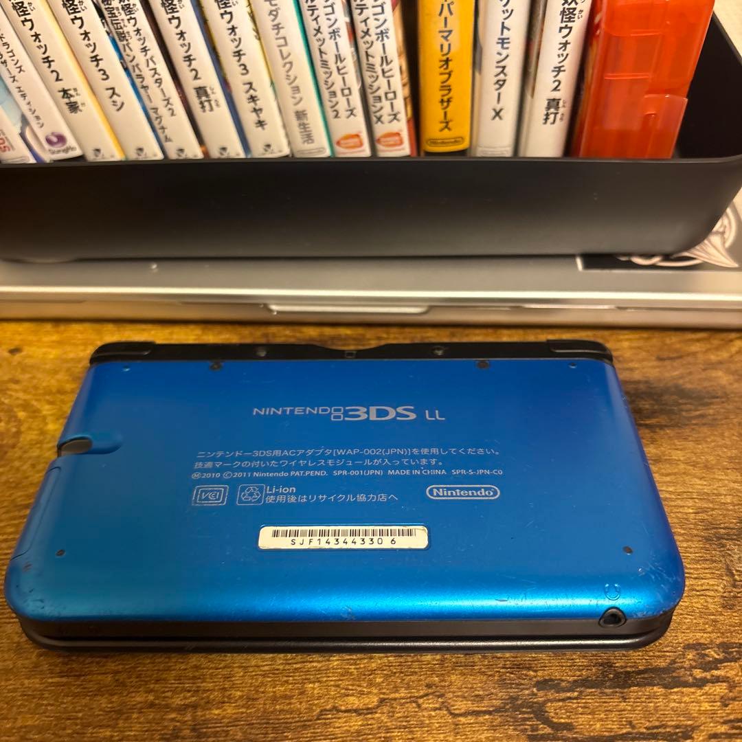 C*引様 Nintendo 3DS LL 青 + ゲームソフト 20本