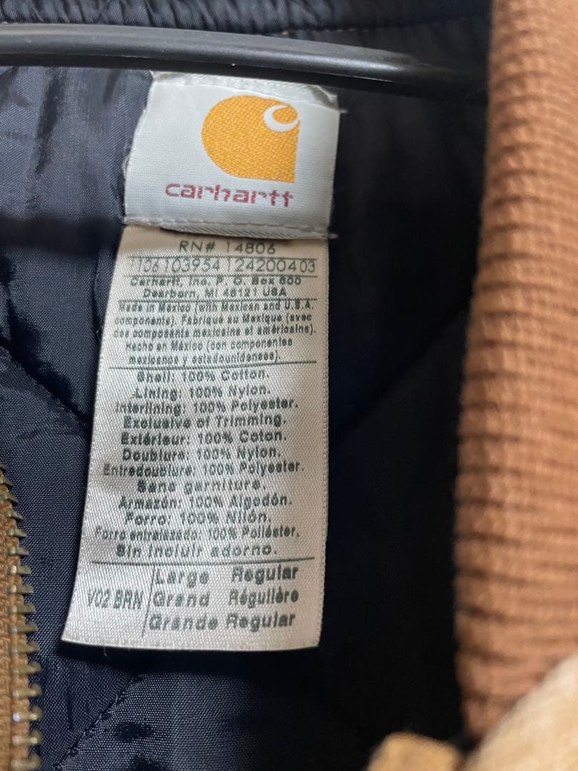 Carhartt ブラウン ベスト L