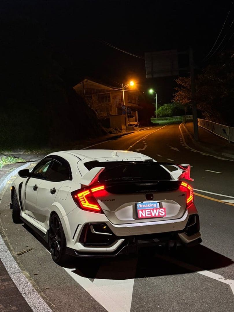 ホンダ シビック FK7 FK8 タイプR LEDテールランプ 美品　防水加工済