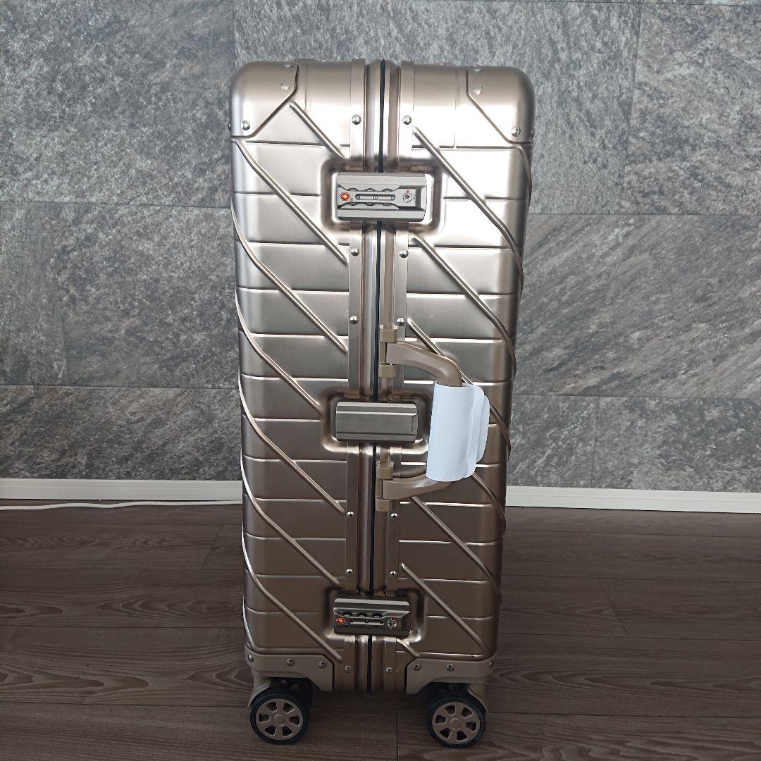 KAMEO 高級アルミスーツケース キャリーケース【新品・未使用】 ゴールド