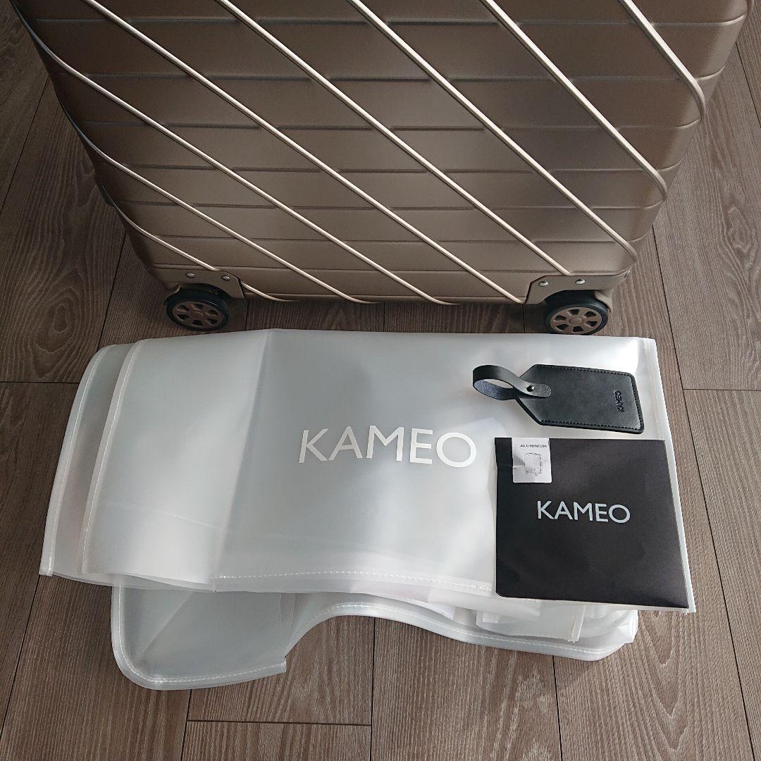 KAMEO 高級アルミスーツケース キャリーケース【新品・未使用】 ゴールド