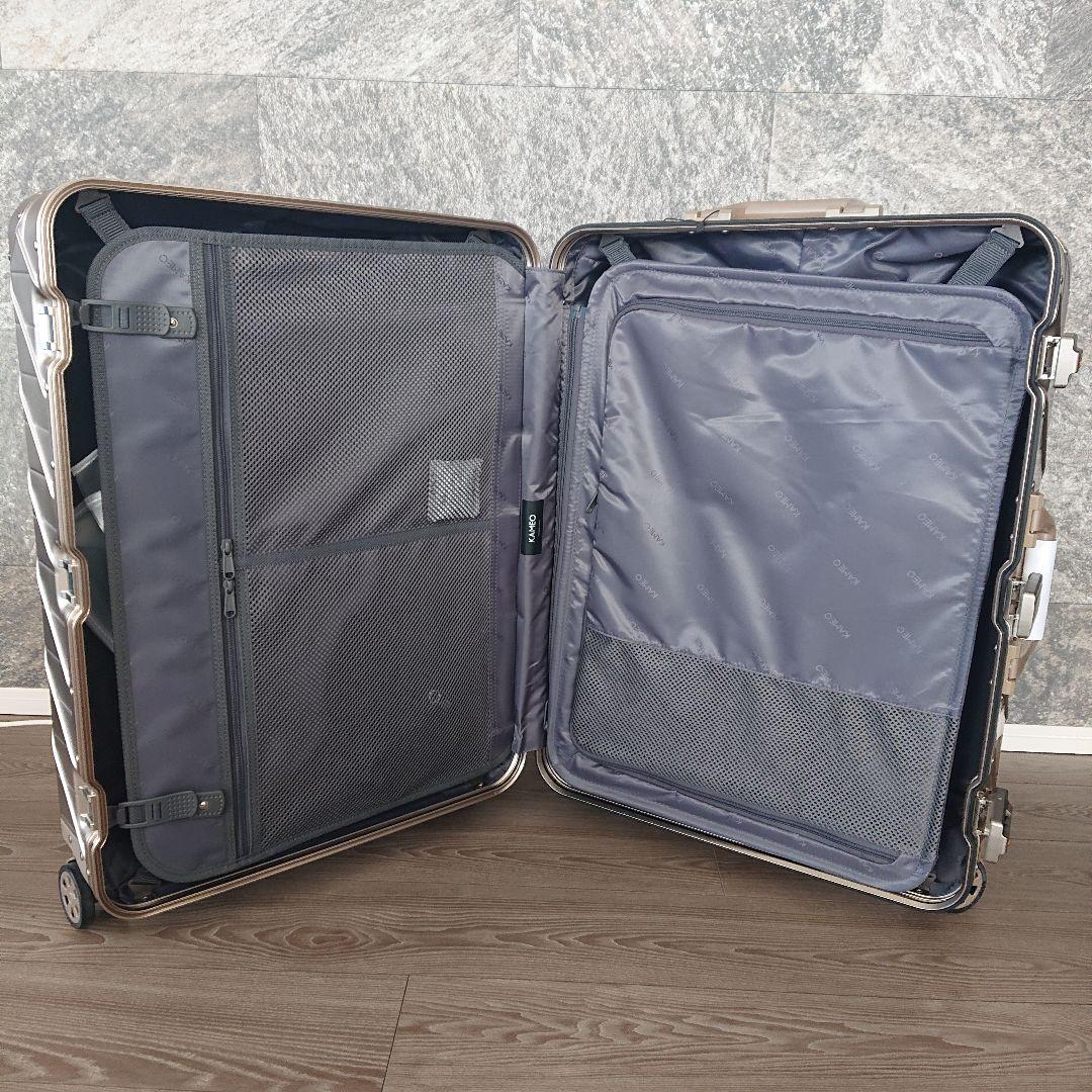 KAMEO 高級アルミスーツケース キャリーケース【新品・未使用】 ゴールド