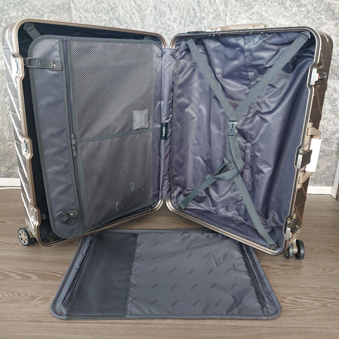 KAMEO 高級アルミスーツケース キャリーケース【新品・未使用】 ゴールド