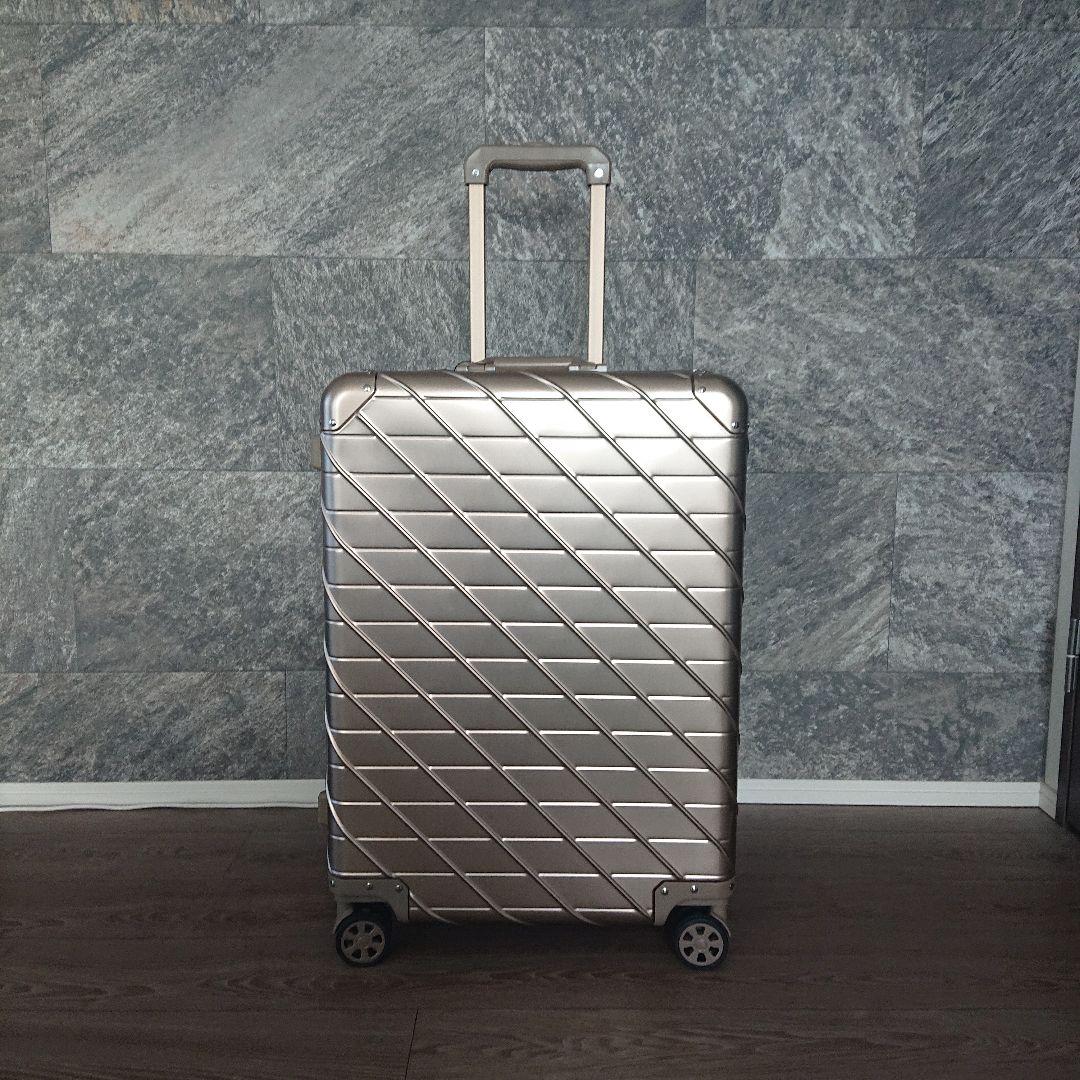 KAMEO 高級アルミスーツケース キャリーケース【新品・未使用】 ゴールド