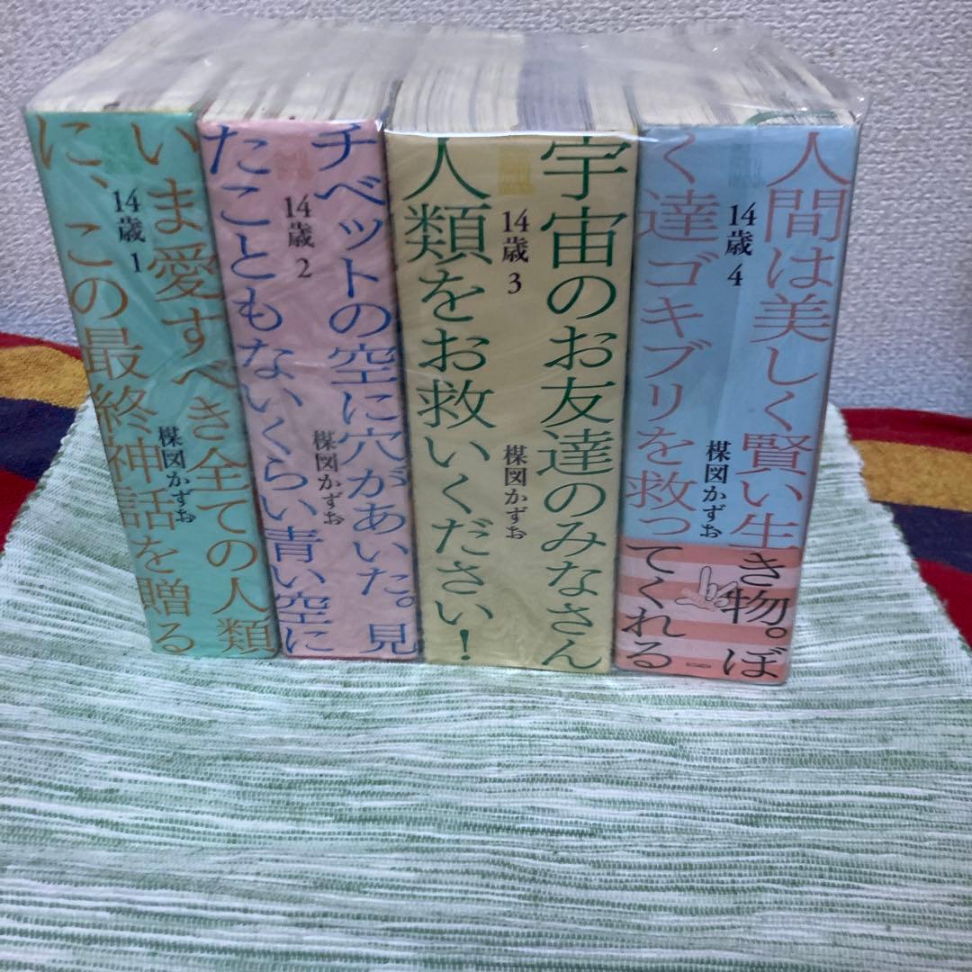 14歳　完全版　全4巻セット 楳図かずお