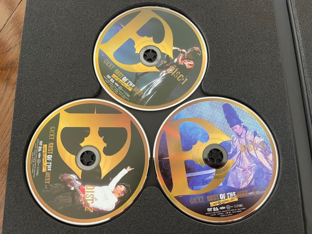 ★美品★DVD6枚★GACKT/BEST OF THE BEST Ⅰ☆40TH