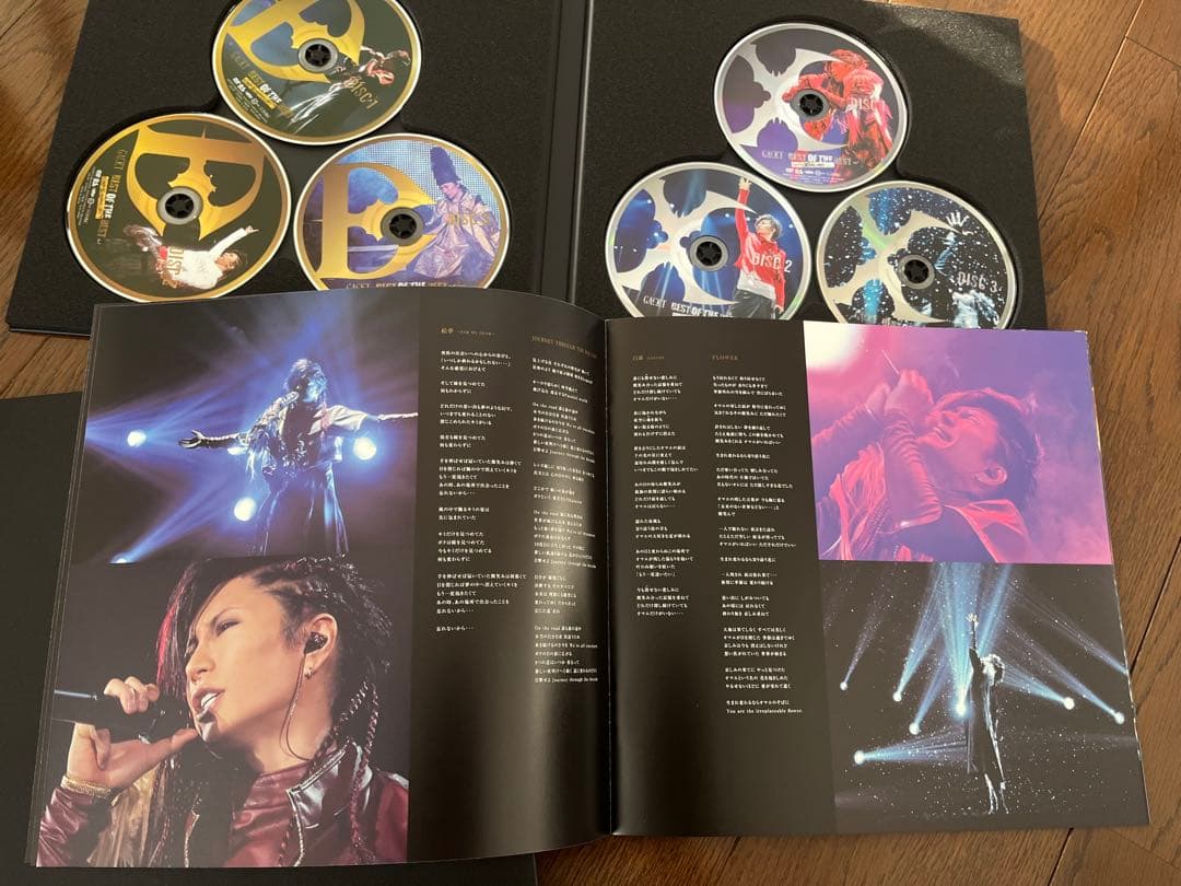 ★美品★DVD6枚★GACKT/BEST OF THE BEST Ⅰ☆40TH