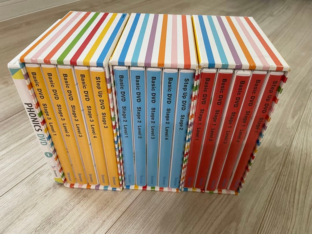 状態良好【Benesse】ワールドワイドキッズ15巻＋フォニックス＋CD6枚