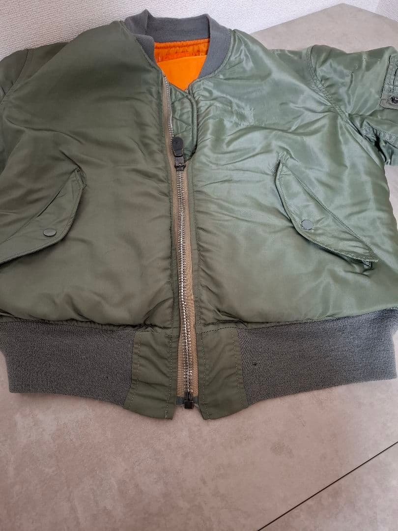 米軍実物 60’～70’年代　MA-1 フライトジャケット タグなし