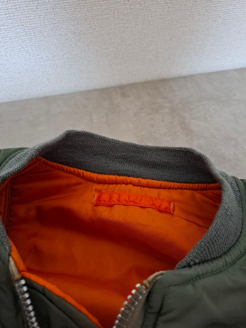 米軍実物 60’～70’年代　MA-1 フライトジャケット タグなし