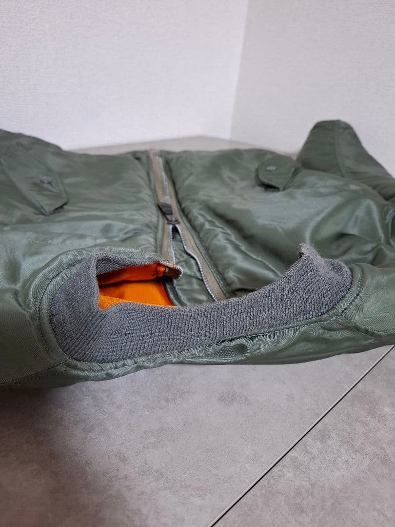 米軍実物 60’～70’年代　MA-1 フライトジャケット タグなし