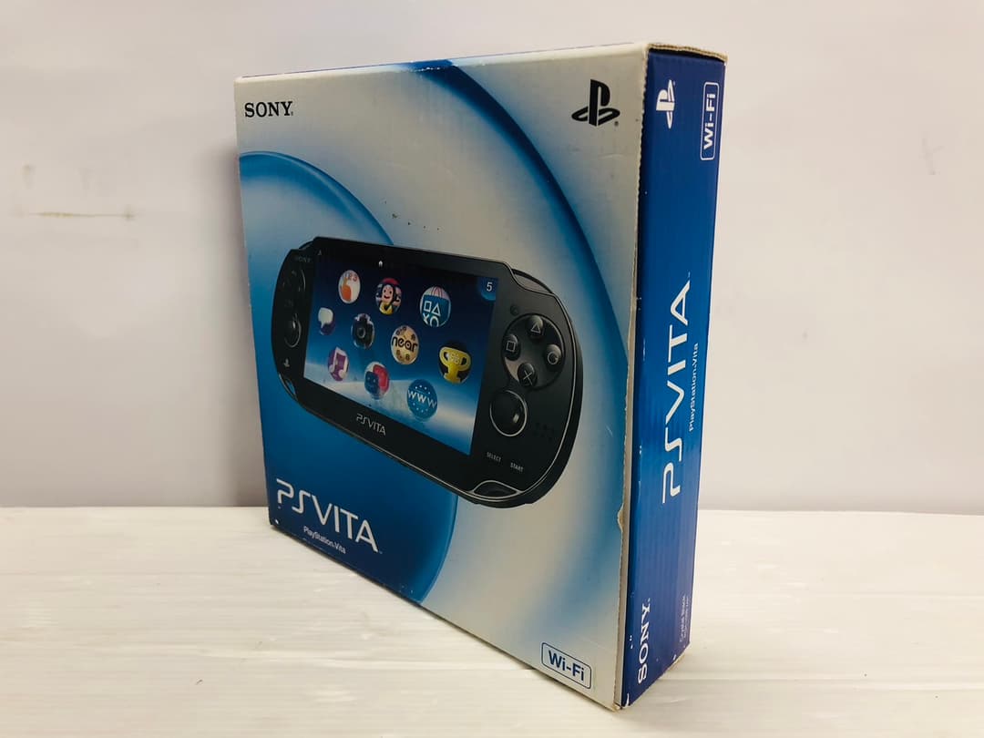 ★未使用★極美品PS Vita Wi-Fiモデル クリスタル・ブラック1000