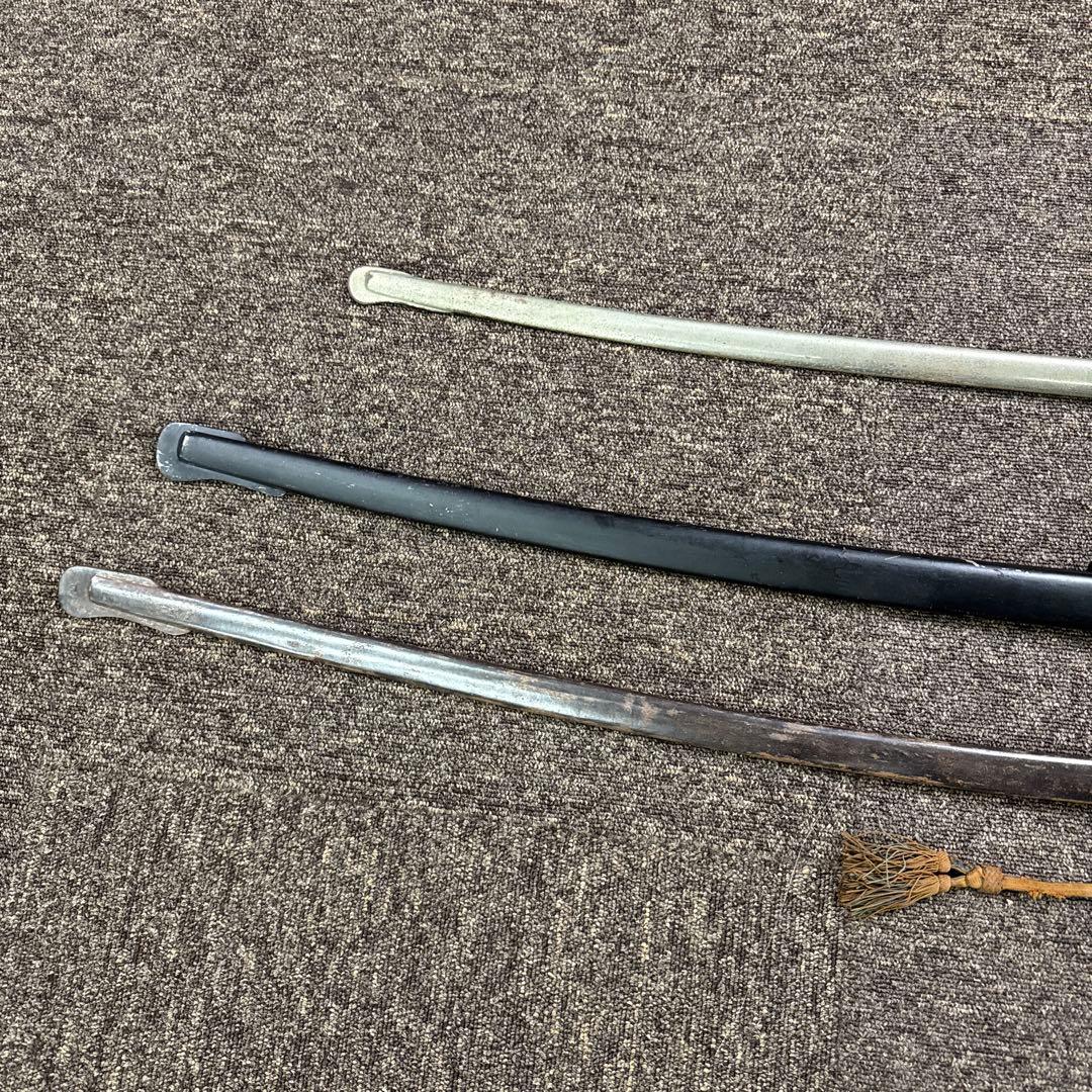 日本軍 軍刀 拵え 模造刀 サーベル 4点まとめ売り