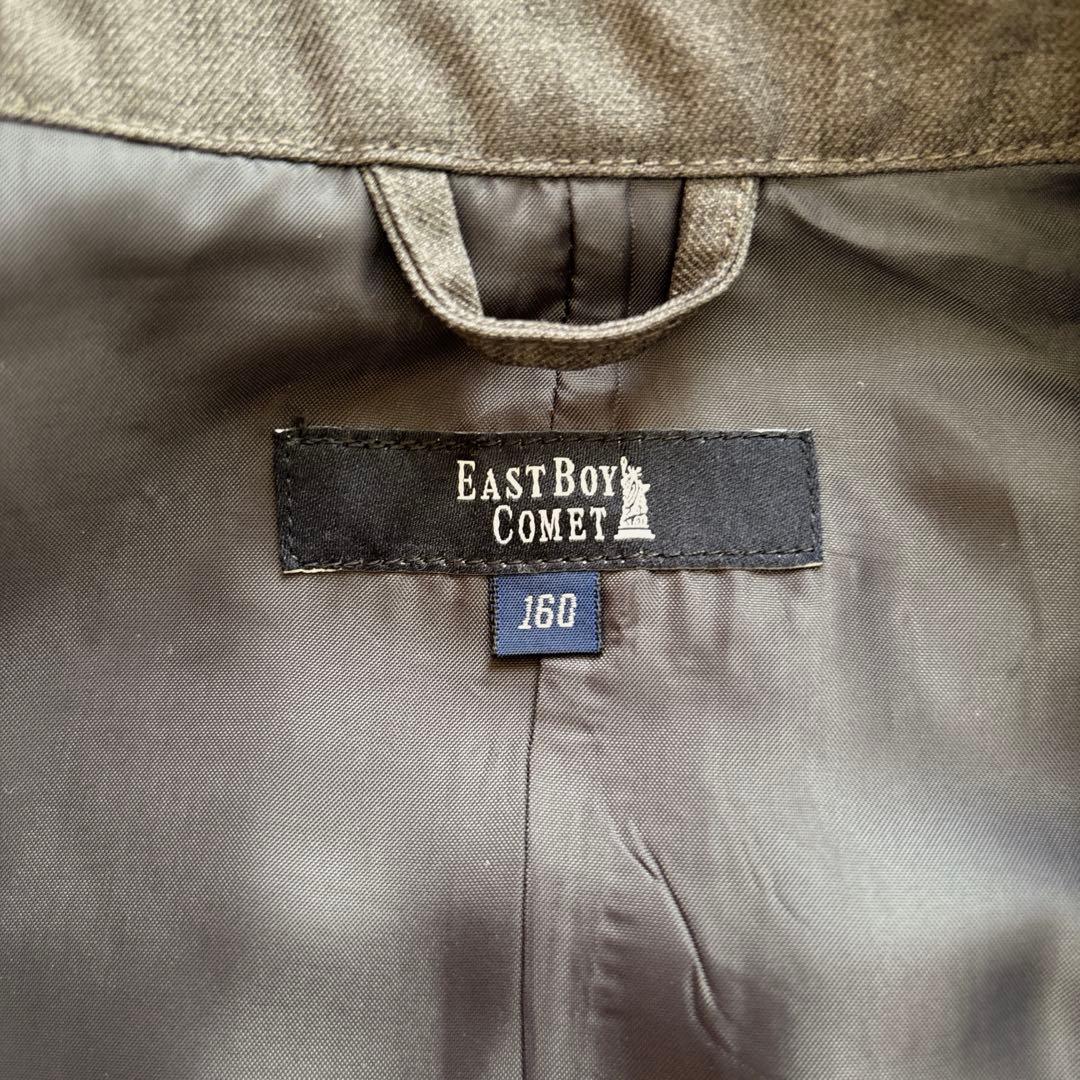 イーストボーイ フォーマル 4点セット 金ボタン エンブレム 卒服 160