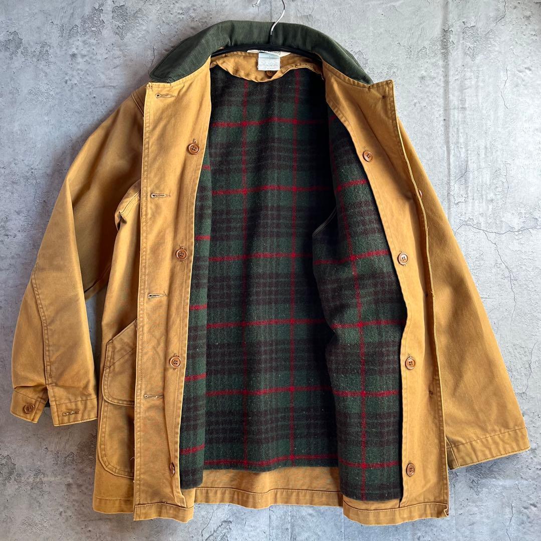 80s USA製 L.L.Bean ハンティングジャケット ダック地