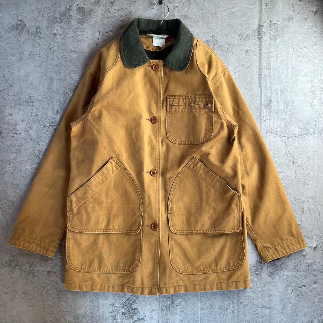 80s USA製 L.L.Bean ハンティングジャケット ダック地