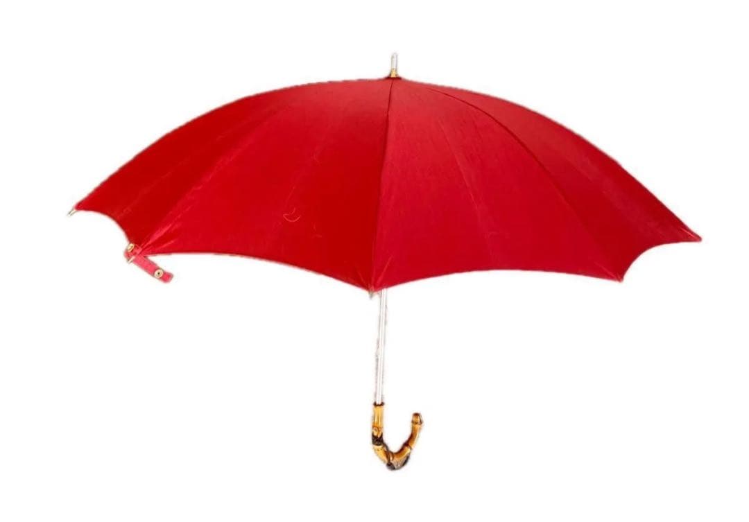 日傘 雨傘　婦人 手開き式 前原光榮商店 赤　レディース 晴雨兼用 ショート傘